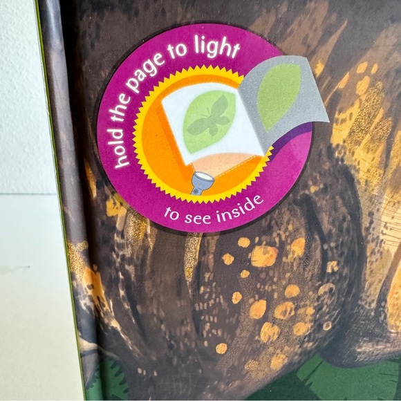 Dinosaurs A-Shine-A-Light interactive book by Sara Hurst, Lucy Cripps. For kids. - Picture 2 of 9